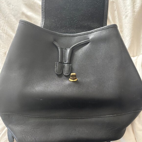 Vintage Coach Leather Mini Backpack main image 8